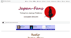 Desktop Screenshot of japan-fans.com